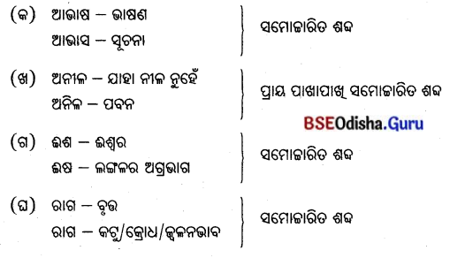 CHSE Odisha Class 12 Odia Grammar ବ୍ୟାକରଣ 15