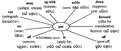 BSE Odisha 10th Class English Grammar Solutions Chapter 6 Phrasal Verbs 9