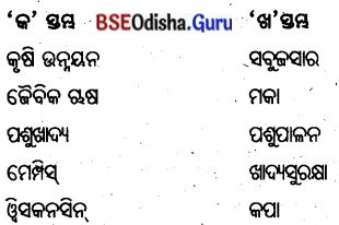 BSE Odisha 8th Class Geography Important Questions Chapter 3.2 କୃଷି 4