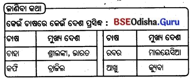 BSE Odisha 8th Class Geography Solutions Chapter 3.1 କୃଷି 9