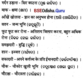 BSE Odisha 8th Class Hindi Solutions Chapter 6 घोड़े ने जान बचाई (जीवनी)8