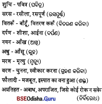BSE Odisha 7th Class Hindi Solutions Chapter 11 बना दो मधुर मेरा जीवन (कविता) 5