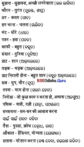 BSE Odisha 7th Class Hindi Solutions Chapter 3 अपना-अपना काम करो 4