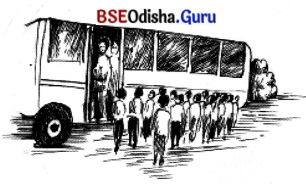 BSE Odisha 7th Class Hindi Solutions Chapter 4 बस यात्रा का अनुभव 1
