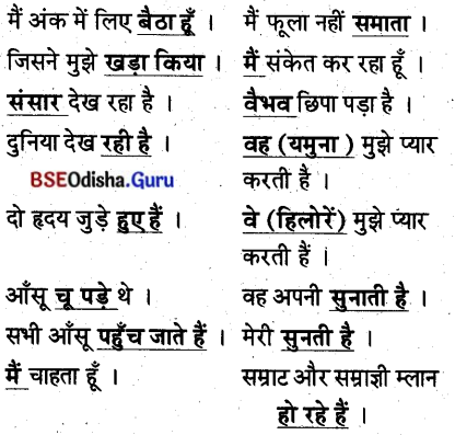 BSE Odisha 8th Class Hindi Solutions Chapter 10 ताजमहल की आत्मकहानी (आत्मकथा) 1