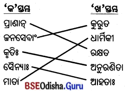 BSE Odisha 8th Class Sanskrit Solutions Chapter 11 ସେବା ହି ପରମୋ ଧର୍ମଃ 2