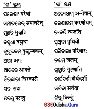 BSE Odisha 8th Class Sanskrit Solutions Chapter 16 ସୂକ୍ତୟଃ 3