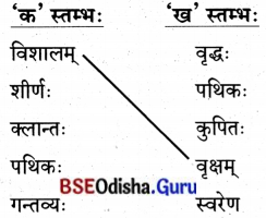 BSE Odisha 8th Class Sanskrit Solutions Chapter 5 ଯାତ୍ନେନ ସିଦ୍ଧିଃ 1