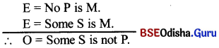 CHSE Odisha Class 12 Logic Solutions Chapter 2 Syllogism - 13
