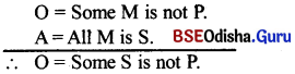 CHSE Odisha Class 12 Logic Solutions Chapter 2 Syllogism - 18
