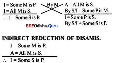 CHSE Odisha Class 12 Logic Solutions Chapter 2 Syllogism - 48