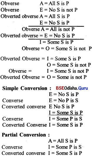 CHSE Odisha Class 12 Logic Solutions Chapter 2 Syllogism - 52