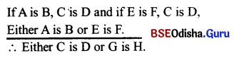 CHSE Odisha Class 12 Logic Solutions Chapter 3 Mixed Syllogism - 2