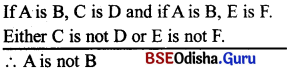 CHSE Odisha Class 12 Logic Solutions Chapter 3 Mixed Syllogism - 4