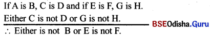 CHSE Odisha Class 12 Logic Solutions Chapter 3 Mixed Syllogism - 5