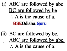 CHSE Odisha Class 12 Logic Solutions Chapter 6 Experimental Methods of Mill - 1