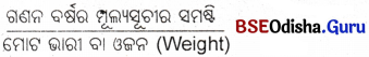 CHSE Odisha Class 11 Economics Solutions Unit 8 ପରିସାଂଖ୍ୟିକ ପଦ୍ଧତି (II) - 3