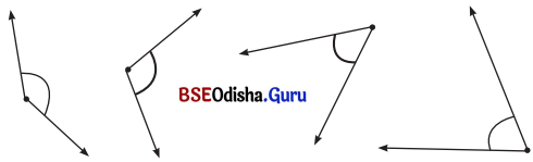 Class 6 Maths Chapter 2 Question Answer Odia Medium ରେଖା ଓ କୋଣ Page 21 Q1