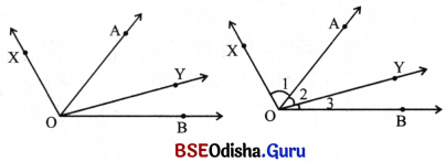 Class 6 Maths Chapter 2 Question Answer Odia Medium ରେଖା ଓ କୋଣ Page 23 Q3.1