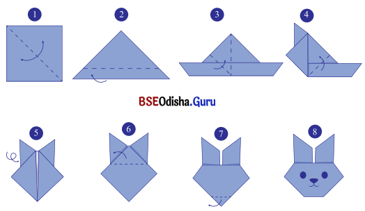 Class 6 Maths Chapter 2 Question Answer Odia Medium ରେଖା ଓ କୋଣ Page 41 Q8