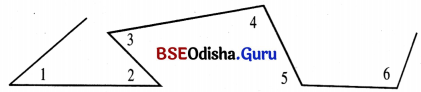 Class 6 Maths Chapter 2 Question Answer Odia Medium ରେଖା ଓ କୋଣ Page 54 Q3