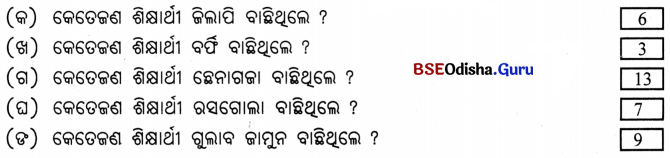 Class 6 Maths Chapter 4 Question Answer Odia Medium ତଥ୍ୟ ଉପସ୍ଥାପନା ଓ ପରିଚାଳନା Page 76 Q1.1
