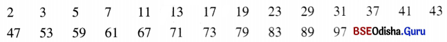 Class 6 Maths Chapter 5 Question Answer Odia Medium ମୌଳିକ ସଂଖ୍ୟା Page 113 Q2