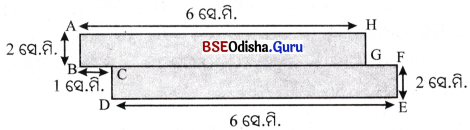 Class 6 Maths Chapter 6 Question Answer Odia Medium ପରିସୀମା ଓ କ୍ଷେତ୍ରଫଳ Page 136 Q2