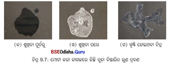 Class 6 Science Chapter 9 Notes Odia Medium ପୃଥକୀକରଣର ପଦ୍ଧତି 6