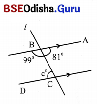 Class 7 Maths Chapter 5 Question Answer Odia Medium ସମାନ୍ତର ସରଳ ରେଖା ଓ ଛେଦକ 33