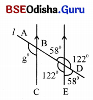 Class 7 Maths Chapter 5 Question Answer Odia Medium ସମାନ୍ତର ସରଳ ରେଖା ଓ ଛେଦକ 37