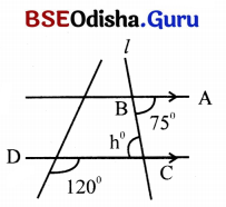 Class 7 Maths Chapter 5 Question Answer Odia Medium ସମାନ୍ତର ସରଳ ରେଖା ଓ ଛେଦକ 38