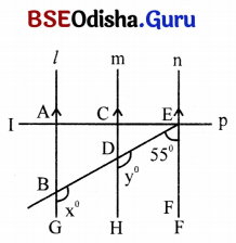 Class 7 Maths Chapter 5 Question Answer Odia Medium ସମାନ୍ତର ସରଳ ରେଖା ଓ ଛେଦକ 52