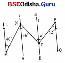 Class 7 Maths Chapter 5 Question Answer Odia Medium ସମାନ୍ତର ସରଳ ରେଖା ଓ ଛେଦକ 54