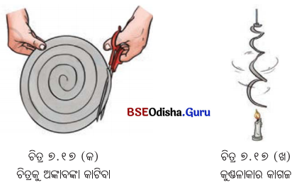 Class 7 Science Chapter 7 Question Answer Odia Medium ପ୍ରକୃତିରେ ତାପ ସ୍ଥାନାନ୍ତରଣ 3
