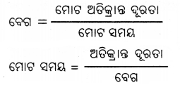 Class 7 Science Chapter 8 Notes Odia Medium ସମୟ ଏବଂ ଗତିର ପରିମାପ 10