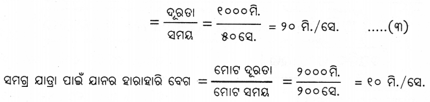 Class 7 Science Chapter 8 Question Answer Odia Medium ସମୟ ଏବଂ ଗତିର ପରିମାପ 13