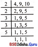 Class 8 Maths Chapter 1 Question Answer Odia Medium ବର୍ଗ ଓ ଘନ Page 10 Q5