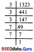 Class 8 Maths Chapter 1 Question Answer Odia Medium ବର୍ଗ ଓ ଘନ Page 16 Q2