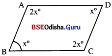 Class 8 Maths Chapter 4 Question Answer Odia Medium ଚତୁର୍ଭୁଜ Additional Q8