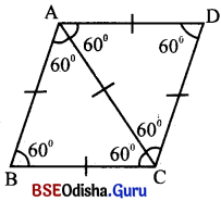 Class 8 Maths Chapter 4 Question Answer Odia Medium ଚତୁର୍ଭୁଜ Page 107 Q1