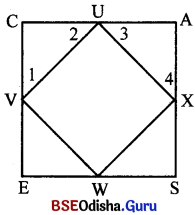 Class 8 Maths Chapter 4 Question Answer Odia Medium ଚତୁର୍ଭୁଜ Page 107 Q7.1