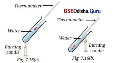 Heat Transfer in Nature Class 7 Question Answer Science Chapter 7.3