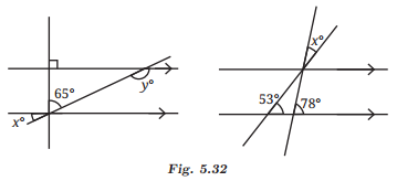 Parallel and Intersecting Lines Class 7 Solutions Maths Ganita Prakash Chapter 5-9