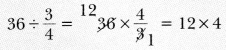 Working with Fractions Class 7 MCQ Maths Chapter 8-2