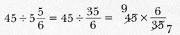 Working with Fractions Class 7 MCQ Maths Chapter 8-3