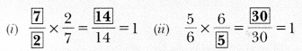 Working with Fractions Class 7 MCQ Maths Chapter 8-7