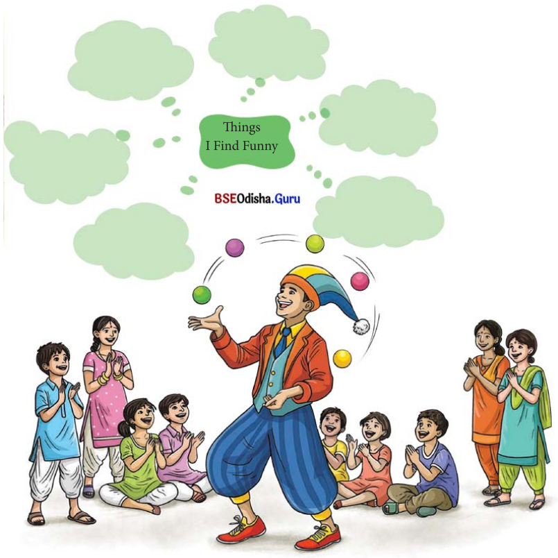A Funny Man Class 7 Question Answer English Jasmine Chapter 5 1