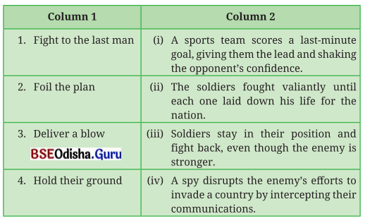 A Tale of Valour Major Somnath Sharma and the Battle of Badgam Class 8 Question Answer English Jasmine Chapter 4.11