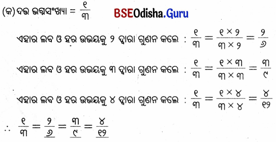 Class 5 Maths Chapter 2 Question Answer Odia Medium ଭଗ୍ନ ସଂଖ୍ୟା 13
